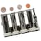 Nadex Coins 4-Barrel Steel Coin Dispenser Money Changer with Belt Clips NCC1-1110 - alternate 4